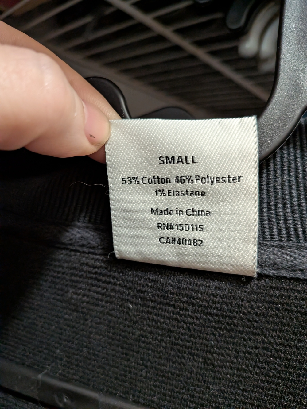 Varley Black Half Zip Sweater with Gold Zipper Size SM - Picture 4 of 4